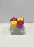 Four Ever Roses – Square Vase